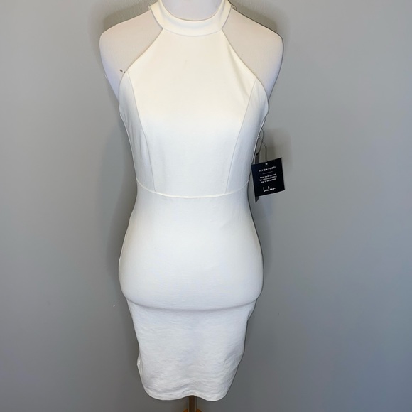 Lulus NWT Endlessly Alluring Lace Bodycon dress - Picture 5 of 9